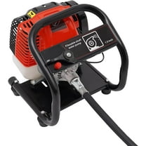 31CC/38CC Commercial Gasoline Engine Water Pump 4 Stroke 1.5 inch Inlet Outlet Portable Gas Water Transfer Pump Air-cooling Water Pump Garden Lawn Pumping Watering for Flood Gardening Irrigation