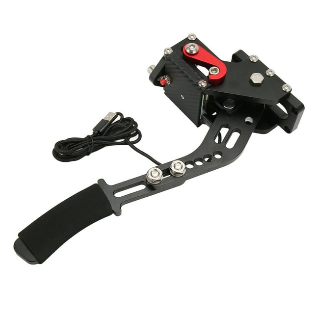 USB Handbrake, Sim Racing Game Hand Brake 64 Bit 2 in 1 Handbrake for ONE, Series S X PC with G920, for Corsa, IRacing Setup Use