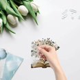 thumbnail image 3 of 4Pcs 6.3 Inch Tree of Life Window Sticker Flowers Butterfly Book Removable Window Decals PVC Vinyl Film Non Adhesive Alert Cling for Stop Birds Dogs Pets Strikes Home Office Shop Decor, 3 of 9