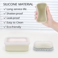 thumbnail image 5 of Leak Proof Silicone Travel Soap Case with Draining Layer, Compact Portable Soap Container, Shatterproof Soap Holder for Traveling, Camping, Gym, Bar Soap Caddy (Dark Blue), 5 of 7