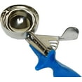 thumbnail image 2 of TrueCraftware – 2 oz Stainless Steel Lever Disher, Blue Ergo Handle, NSF Certified, 2 of 4