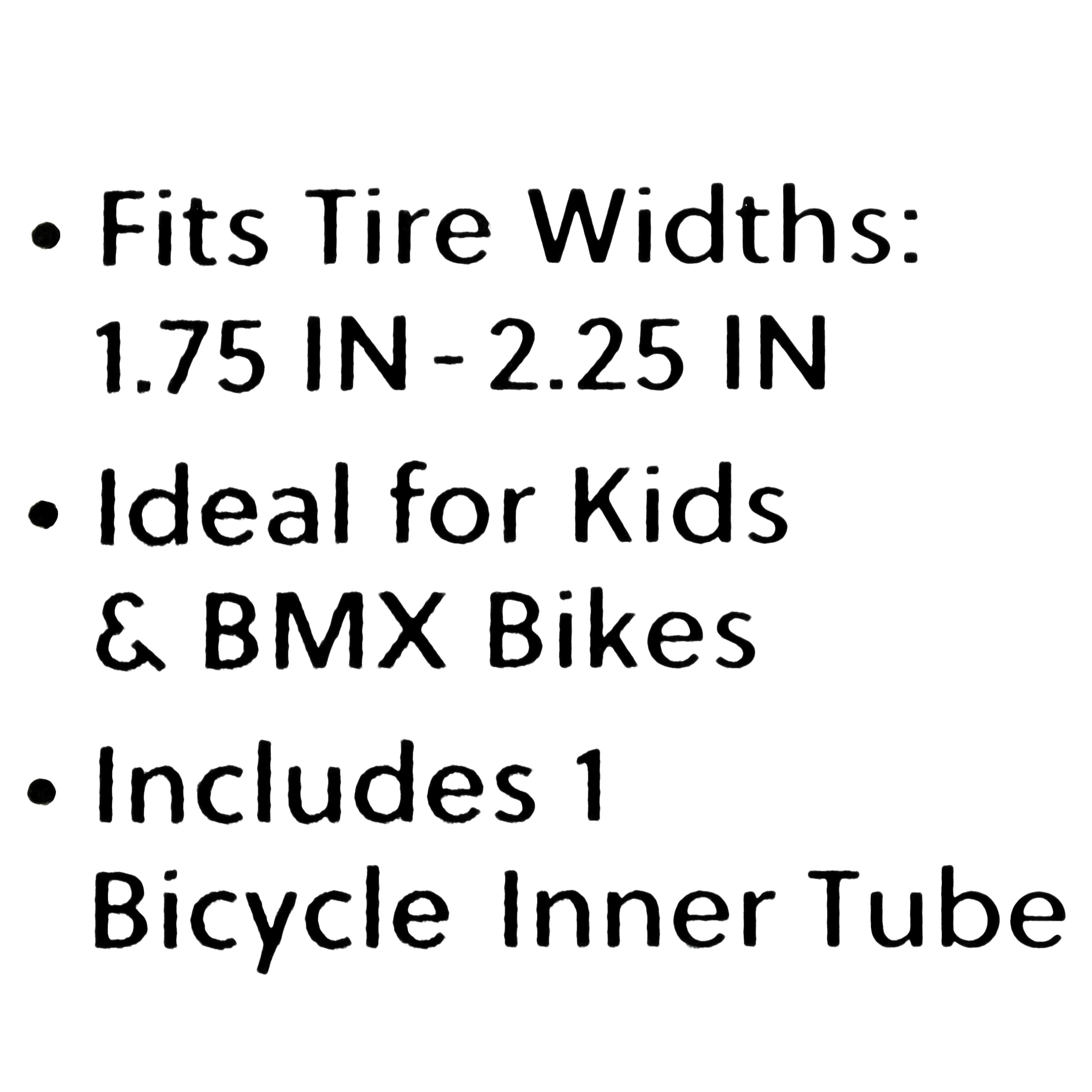Concord Replacement Bicycle Inner Tube, 16"