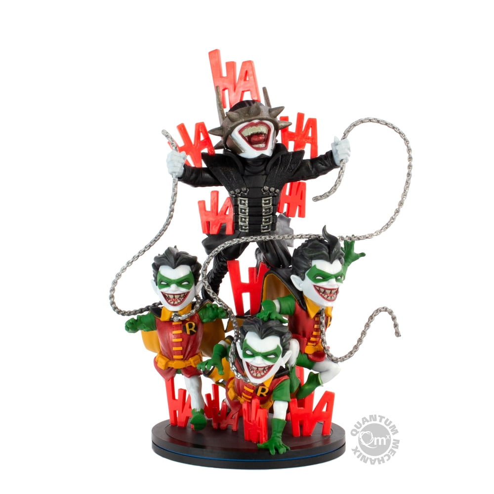 DC Metal Saga Batman Who Laughs Exclusive QMx 7 5 Inch Everstone Q 