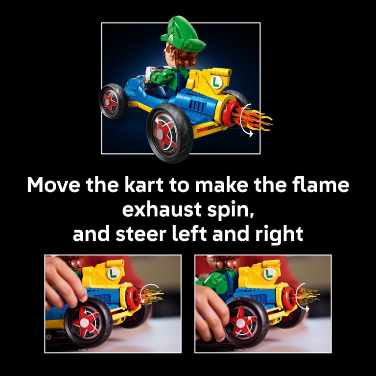 LEGO Mario Kart - Luigi & Mach 8 - Building Set for Adults, Ages