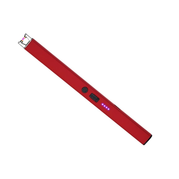 Pebbuoy 1 Set Electric Igniter USB Rechargeable Flameless Candle Igniter Windproof Pulse Igniter for Home Outdoor Camping