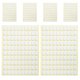 thumbnail image 4 of 6 hojas de pegatinas para soporte de uñas, pegatinas para uñas de doble cara, pegatinas para formas de uñas postizas, pegatinas para puntas de uñas, 4 of 6