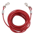 thumbnail image 1 of El Perro Del Alambre De Acero Ata La Correa Que Acampa Resistente A Las Mordeduras Del Cable Para Los Perros Pequeños, Medianos Y Grandes Al Aire Libre, 1 of 7