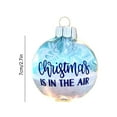 thumbnail image 3 of Coollooc 3D Beach Christmas Ornament, 1Pcs Blue Sea Theme Holiday Ball for Christmas Tree, Beach House Decor & Tropical Party, Nature Decorations for Holiday Decors & Seasonal(E,3D), 3 of 7