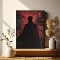 thumbnail image 5 of Qisvanset Mysterious Sorcerer Dark Art Canvas Wall Art 15.75x11.81 INCHES, 5 of 7