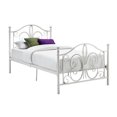 thumbnail image 3 of DHP Bombay White Metal Bed, 3 of 4