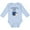 AE-Light Blue, variant on Inktastic Happy Birthday, Uncle Cute Penguins Boys or Girls Long Sleeve Baby Bodysuit