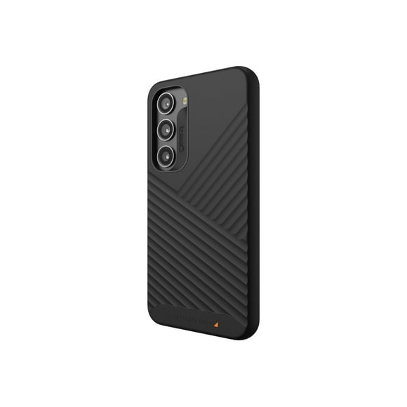 Gear4 Denali - Back cover for cell phone - polycarbonate, D3O Bio, RepelFlex coating, Tritan Renew - black - for Samsung Galaxy S23