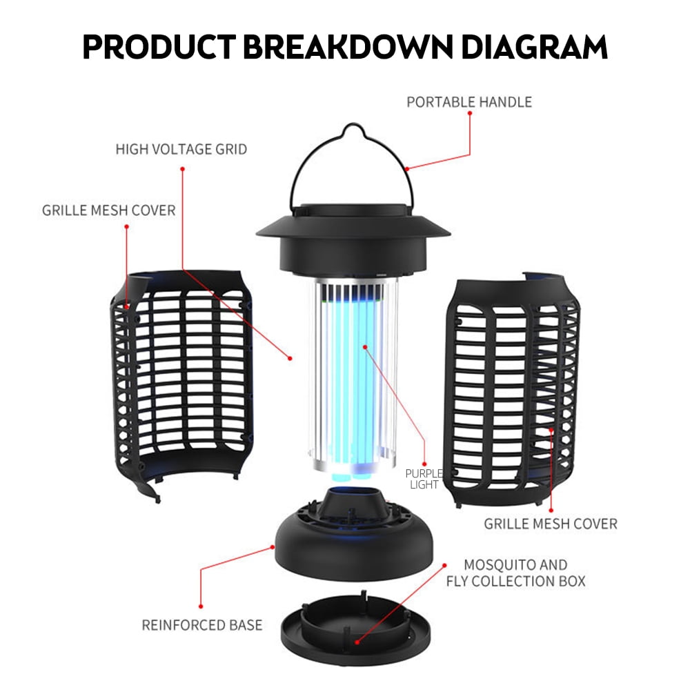 lamp,18w 368nm Lamp 18w Lamp Zapper 368nm Purple Lamp Lamp 18w Mute Killer Kitchen Indoor Lamp Mosquito Zapper Mosquito Indoor Purple Mute Zapper 18w Kitchen Lamp Zapper Purple Indoor -