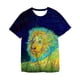 thumbnail image 1 of 2022 Summer Animal T-shirt Lion Boys Girls 3D Print Design T Shirts Sports Fashion Men Women Clothing Sweatshirt Kids Top Tees11T Gong Bohan LED, 1 of 2