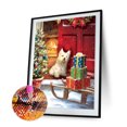 thumbnail image 2 of Wdftyju 5D taladro redondo completo diamante pintura Navidad cachorro mosaico Kit arte (NH811) Wdftyju 6fu1hh5ns7uu8mv4D12, 2 of 8