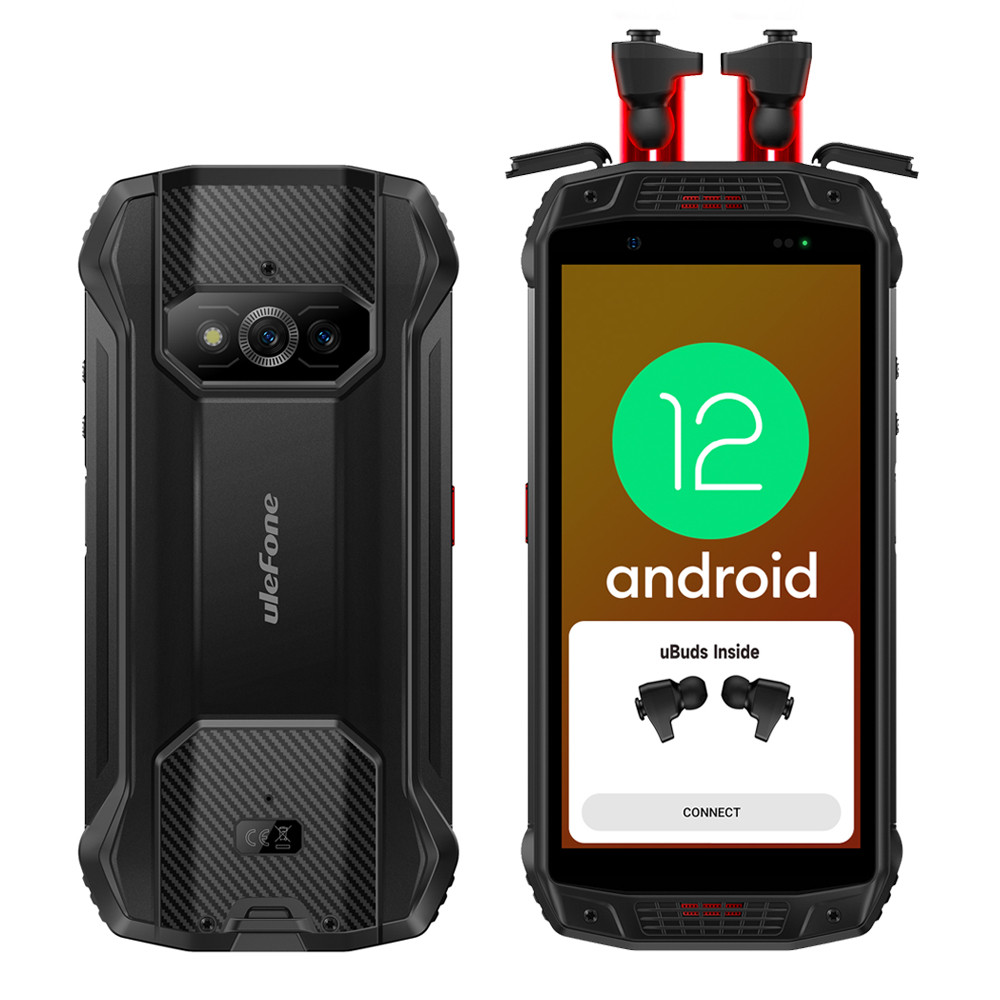 Ulefone Armor 15, Rugged Smartphone, Android 12 Dual SIM Octa Core