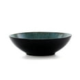 thumbnail image 6 of Elama 16-Piece Stoneware Dinnerware Set, Blue/Red, 6 of 8