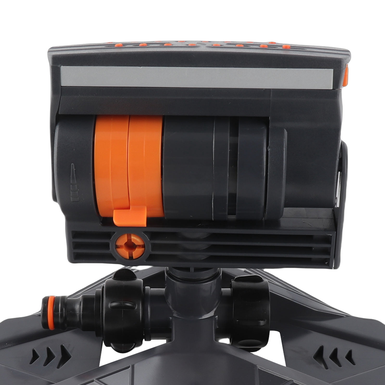 Nieyigj 16-Hole Oscillating Lawn Sprinkler Automatic Swing Garden Water Sprinkler with 4 Spray Modes 9.8x8.3x7.1 inches / 25x21x18 cm