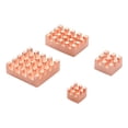 thumbnail image 2 of 4Set Heat Sink Metal Copper Heatsink Passive Cooling Pad Heat Dissipation Radiator for Model B, 2 of 5
