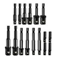 thumbnail image 2 of Multifunctional Impact Extension Socket Adapter Kit with Sockets, Ratchet Handles, Extension Bars, Corded and Cordless Drivers for DIY and Car Rapairing, 2 of 7
