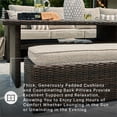 thumbnail image 7 of Signature Design by Ashley Brook Ranch Brown Outdoor Sectional - Set of 3, 7 of 7