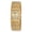 Gold, variant on Men's Gold Rectangular Watch, Stainless Steel Band Quartz Wristwatch, Date Display, 3ATM Water Resistant, Folding Buckle, Classic Business Dress Watch for Men (Gold)