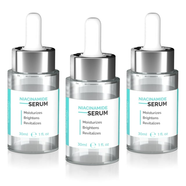 MY DERMA DREAM / Sérum à la Niacinamide 5 % pour le Visage - Aide à Minimiser les Pores, à Atténuer les Taches Brunes et à Réduire les Rougeurs - Riche en Vitamine B3 Antioxydante - Sérum Visage Anti-âge