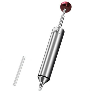 Aluminum Metal Professional Desoldering Pump Solder Sucker Removal Tool Vacuum Suction with Silicone Nozzle