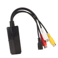 thumbnail image 3 of Video Sound Converter, AV To HD Multimedia Interface Converter RAC To HD Multimedia Interface Converter Stable Plug And Play ABS For PC For TV, 3 of 8