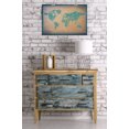thumbnail image 2 of World Map, Typography (16x24 Giclee Gallery Art Print, Vivid Textured Wall Decor), 2 of 3