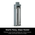 thumbnail image 6 of Ninja Thirsti 24 oz Travel Water Bottle, Stainless Steel, Leak Proof, 24 Hours Cold, Ash Gray, 6 of 11
