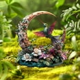 thumbnail image 2 of Guozer Hummingbird Garden Stakes Garden Decorative Inserts Decorative Garden Art Outdoor Spring Decor for Potted, Yard, 2 of 4