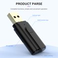 thumbnail image 3 of Adaptador Usb 5.0 Compatible Con Bluetooth Receptor de audio inalámbrico Receptor transmisor de dongle de velocidad rápida para proyector MP3, 3 of 9