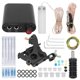 thumbnail image 3 of Juego de máquina de tatuaje de bobina Cable de clip Pedal de pie Fuente de alimentación Aguja Kit de práctica de tatuaje para principiantes (90‑265 V) Enchufe de EE. UU., 3 of 10
