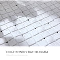 thumbnail image 4 of Alfombrilla antideslizante para bañera Alfombrilla de ducha de PVC Ventosas fuertes Agujeros de drenaje Alfombra de baño suave y lavable, 4 of 8