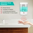 thumbnail image 3 of 700ml Wall Mount Foam Soap Dispenser  Automatic Infrared Sensor Touchless Hand Soap Dispenser, 3 of 5