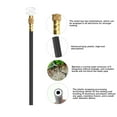 thumbnail image 6 of drip Irrigation kit, Automatic Garden Watering System, Quick Connector and 360-degree Bending Dropper atomizing Copper Nozzle, Garden Plant Lawn Courtyard Watering System. (15 Spray nozzles), 6 of 14