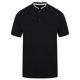 thumbnail image 1 of Front Row -Polo con cuello elevado para chicos hombre (Azul marino/ Blanco), 1 of 1