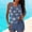 #032-Navy, variant on Haivin One-Piece Swimsuit for Woman, Long Sleeve with Zipper, UV Protection for Surfing and Beach