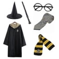thumbnail image 1 of Harry Potter 6pc Set Magic Wizard Fancy Dress Cape Cloak Costume_y O, 1 of 2