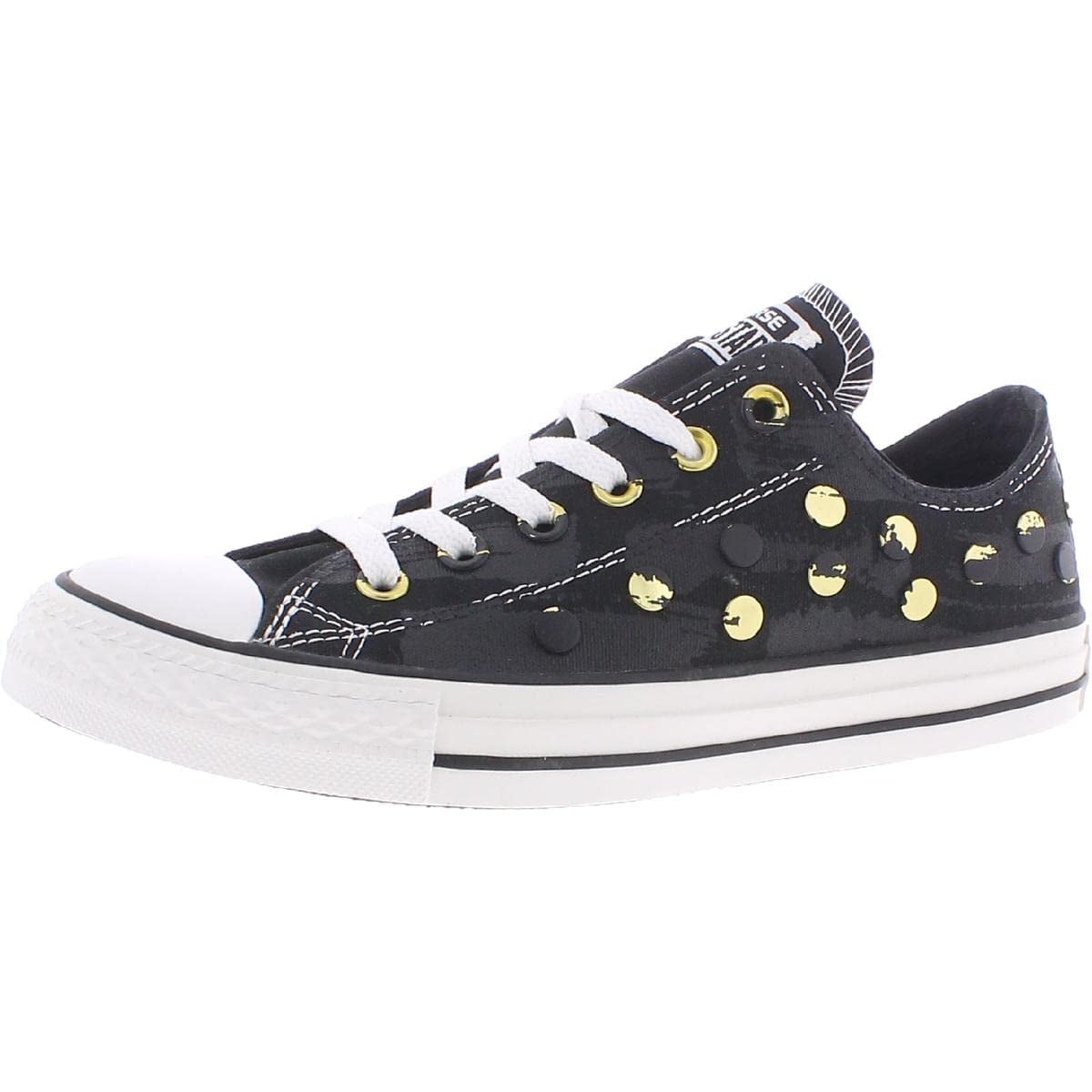 Converse Painted Hardware Women's Studded High Top Sneakers Black Size   | Walmart Canada