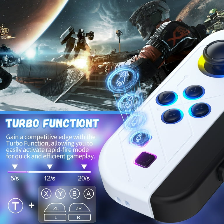 Nintendo Switch accel Turpow Controller for Nintendo Switch, Replacement for