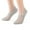 Gray, variant on 5 Pairs Invisible Ice Silk Breathable Socks, Men Women No Show Socks, Ultra Low Cut Non Slip Flat Boat Liner (Gary)