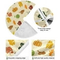 thumbnail image 2 of Coolnut Thanksgiving Christmas Tree Skirt Thanksgiving Tree Skirt for Holiday Party Home Christmas Day Ornaments36", 2 of 6