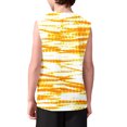 thumbnail image 5 of Ruyang Kids Boys Tie-dyed Camisoles Round Neck Loose Sleeveless Tank Tops Summer Casual Athletic Jogger Blouse T-Shirt, 5 of 5