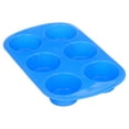Wilton Silicone Bakeware, 6 Cup Muffin Pan, 21054802