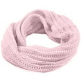 thumbnail image 2 of Knitted Infinity Scarf Soft Chunky Loop Neck Warmer Thick Ribbed Yarn Winter Accessory for Men and Women Unisex Design, 2 of 2