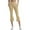 Beige, variant on Zszcpp Womens Capri Leggings Flared Leisure Calf Length Wide Leg Pocket Lightweight Going Out Pants Trousers