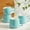 Turquoise, variant on 16oz Ceramic Coffee Mugs Set of 4 – Stackable Latte Cups, Microwave, Dishwasher & Oven Safe – Ideal for Coffee, Cappuccino, Hot Chocolate, Housewarming Gifts, Red