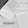 thumbnail image 4 of Wireless Mouse, 2.4G 10m Transmission Ergonomic Laptop Mouse  For Office Business Computers, 4 of 8